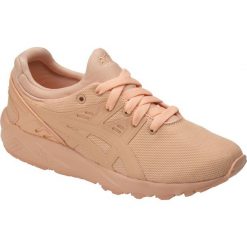 Pomarańczowe Buty Asics Gel-Kayano Trainer Evo Gs Jr C7A0N-9595. Pomarańczowe buty sportowe damskie Asics, w paski, z materiału, sportowe, asics gel kayano. W wyprzedaży za 319,00 zł.