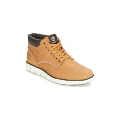 Buty Timberland BRADSTREET CHUKKA LEATHER. Pomarańczowe trampki męskie Timberland, bez wzorów, bez zapięcia. Za 619,00 zł.