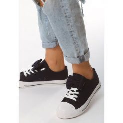 Granatowe Trampki True Mind. Szare trampki i tenisówki damskie Born2be, bez wzorów, na sznurówki. Za 49,99 zł.