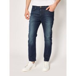 Jeansy Slim Fit Lee Rider L75GMGLM. Niebieskie jeansy męskie Lee, m, bez wzorów. W wyprzedaży za 229,00 zł.