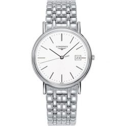 LONGINES Présence L4.790.4.12.6. Szare zegarki męskie LONGINES, ze stali. Za 3480,00 zł.