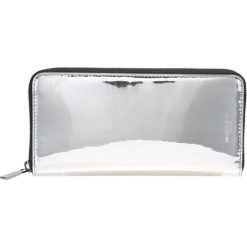 Portfele damskie: Michael Kors HARRISONTECH ZIP AROUND Portfel silver