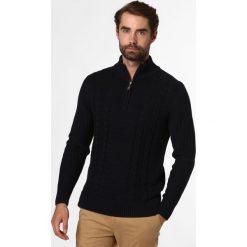 Andrew James Sailing - Sweter męski, niebieski. Niebieskie swetry męskie Andrew James Sailing, xxl, bez wzorów, ze stójką, bez kaptura. Za 199,95 zł.