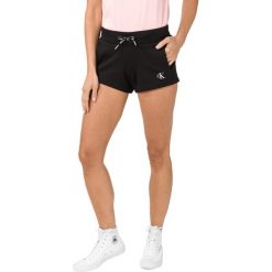 Calvin Klein Szorty Czarny. Czarne szorty damskie Calvin Klein, s, bez wzorów, z bawełny. Za 290,95 zł.