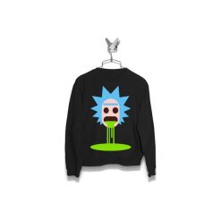 Bluza Minimalistyczny Rick Damska. Czarne bluzy damskie Failfake, xs, bez wzorów, bez rękawów, bez kaptura. Za 160,00 zł.
