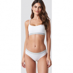 Calvin Klein Bikini One Cotton - White. Białe bikini Calvin Klein. Za 92,95 zł.