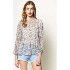 Bluzka Pepe Jeans Loren PL303584. Brązowe bluzki damskie Pepe Jeans, m, bez wzorów, z poliesteru, bez kołnierzyka, bez rękawów. W wyprzedaży za 259,00 zł.