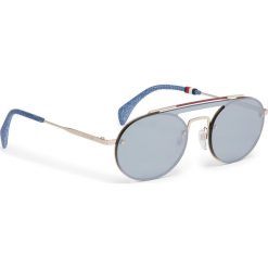 Okulary przeciwsłoneczne TOMMY HILFIGER - Th Gigi Hadid3 Gold Silver 83I. Żółte okulary przeciwsłoneczne damskie marki TOMMY HILFIGER. W wyprzedaży za 499,00 zł.