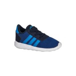 Buty Gym & Pilates dla maluchów. Niebieskie buty sportowe męskie marki Adidas, z gumy, na jogę i pilates. W wyprzedaży za 89,99 zł.