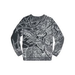 Linkin Park Sublimated Stag Bluza czarny. Brązowe bluzy męskie rozpinane marki Black Premium by EMP, xxl, z kapturem. Za 62,90 zł.