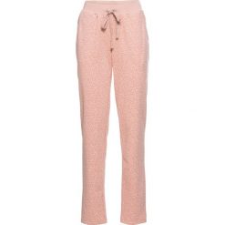 Spodnie dresowe z efektem cieniowania bonprix stary jasnoróżowy - leo. Różowe spodnie damskie bonprix, z dresówki. Za 49,99 zł.