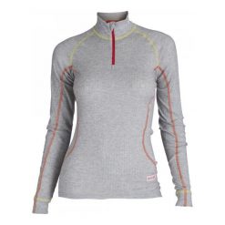 Swix Golf Damski Racex, Pomarańczowo-Szary, L. Brązowe golfy damskie marki Swix, l, z długim rękawem. W wyprzedaży za 149,00 zł.