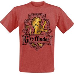 Harry Potter Gryffindor - Brave T-Shirt czerwony. Czerwone t-shirty męskie marki Harry Potter, l. Za 74,90 zł.