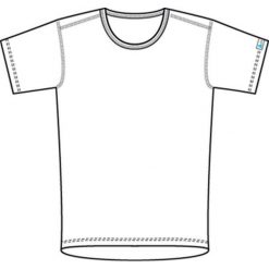 Odlo Koszulka męska Shirt s/s crew neck Warm biała r. M (152032). Białe koszulki sportowe męskie marki Odlo, m. Za 94,32 zł.