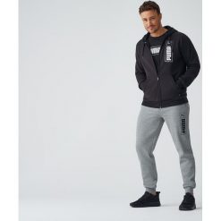 Bluza z kapturem na zamek Gym & Pilates męska. Bluzy męskie Puma, s, bez wzorów, z kapturem, bez rękawów, z kapturem. Za 199,99 zł.