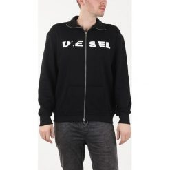 Diesel S-Brava-Bro Bluza Czarny. Czarne bluzy męskie Diesel, s, z nadrukiem, z bawełny, bez kołnierzyka, bez rękawów, bez kaptura. Za 516,95 zł.