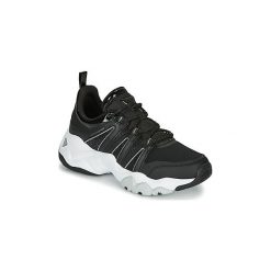 Buty Skechers D'LITES 3.0. Czarne trampki i tenisówki damskie Skechers, bez wzorów, bez zapięcia. Za 419,00 zł.