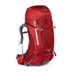 OSPREY Ariel AG 55 Picante Red WM, czerwony 55. Czerwone plecaki damskie Osprey, bez wzorów, sportowe. Za 809,00 zł.