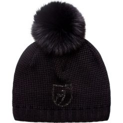 Czapka TONI SAILER BEANIE FUR. Czarne czapki damskie Toni Sailer, bez wzorów, z wełny. Za 750,00 zł.
