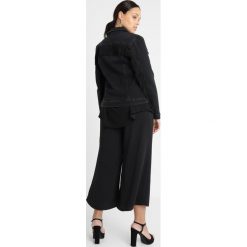 Kurtki damskie: Zizzi MBURBANK JACKET Kurtka jeansowa black