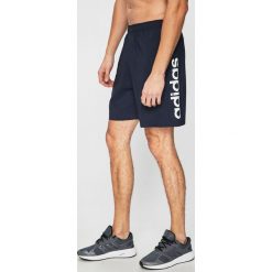 Adidas Performance - Szorty. Niebieskie spodenki sportowe męskie adidas Performance, m, bez wzorów, z elastanu, sportowe. W wyprzedaży za 79,90 zł.