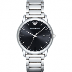 Zegarek EMPORIO ARMANI - Luigi AR2499 Silver/Silver. Szare zegarki męskie Emporio Armani. W wyprzedaży za 689,00 zł.