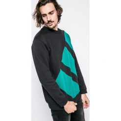 Adidas Originals - Bluza Eqt Block Crew. Czarne bluzy męskie marki adidas Originals, xl, z bawełny, bez kaptura. W wyprzedaży za 229,90 zł.