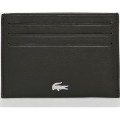 Lacoste - Portfel skórzany. Pomarańczowe portfele męskie marki Lacoste, ze skóry. Za 229,90 zł.