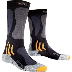 Skarpety X-SOCKS MOTOTOURING. Czarne skarpetki damskie X SOCKS, bez wzorów. W wyprzedaży za 77,00 zł.