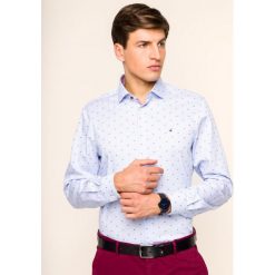 Koszula Tommy Hilfiger Tailored Easy Care TT0TT06019. Niebieskie koszule męskie Tommy Hilfiger Tailored, m, bez wzorów, casualowe, bez kołnierzyka, bez rękawów. W wyprzedaży za 199,00 zł.