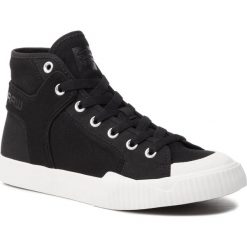 Trampki G-STAR RAW - Rackam Tendric Mid D12504-9551-990 Black. Czarne półbuty męskie G-Star RAW, na co dzień, bez wzorów, z gumy, eleganckie, bez zapięcia. Za 429,00 zł.