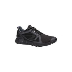 Buty do biegania RUN COMFORT męskie. Czarne buty do biegania damskie marki KALENJI, z poliesteru. Za 169,99 zł.