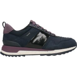 Półbuty GEOX D ANEKO B ABX. Niebieskie creepersy damskie Geox, ze skóry. Za 349,90 zł.