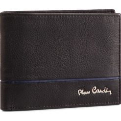 Duży Portfel Męski PIERRE CARDIN - TILAK15 8806 Nero/Blu. Czarne portfele męskie marki Pierre Cardin, bez wzorów, ze skóry. Za 99,00 zł.