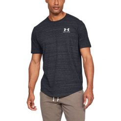Under Armour Sportstyle Koszulka Czarny Szary. Szare podkoszulki męskie Under Armour, s, bez wzorów, z bawełny, bez kołnierzyka, krótkie. Za 137,95 zł.