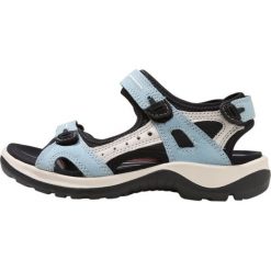 Ecco OFFROAD Sandały trekkingowe blue. Niebieskie sandały trekkingowe damskie ecco, z materiału. Za 459,00 zł.
