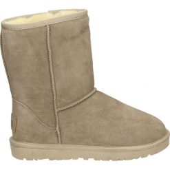 Botki - 17756 CRO BEI. Szare botki damskie skórzane Venezia. Za 269,00 zł.