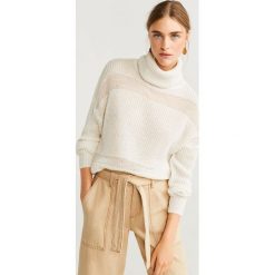 Mango - Sweter Transity. Swetry damskie Mango, s, z wełny. W wyprzedaży za 99,90 zł.