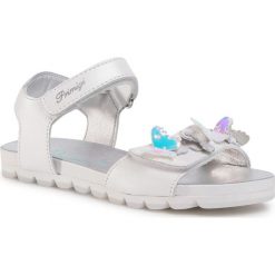 Sandały PRIMIGI - 5432022 S Bianco. Białe sandały dziewczęce Primigi, ze skóry ekologicznej, bez zapięcia. Za 259,00 zł.