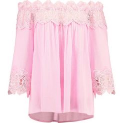 Bluzki asymetryczne: Cream BEA BLOUSE Bluzka sea pink