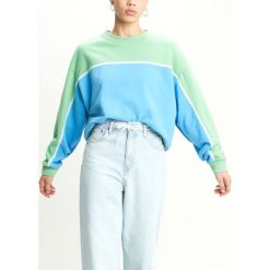 Levi's Celeste Bluza Niebieski Zielony. Niebieskie bluzy damskie Levi's®, s, bez wzorów, z bawełny, bez rękawów, bez kaptura. Za 309,95 zł.