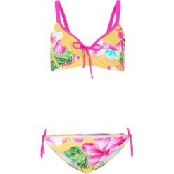Bikini na fiszbinach minimizer (2 części) bonprix żółty. Żółte stroje kąpielowe damskie bonprix, bez wzorów. Za 109,99 zł.