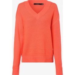 Vero Moda - Sweter damski – Vmglendo, pomarańczowy. Pomarańczowe swetry damskie Vero Moda, l, bez wzorów, z dzianiny, bez rękawów, bez kaptura. Za 109,95 zł.
