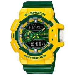 Zegarek Casio Męski GA-400CS-9AER G-Shock żółto-zielony. Żółte zegarki męskie marki CASIO. Za 786,09 zł.