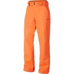 Oakley spodnie snowboardowe Sun King 10K BZS Pants Neon Orange S. Pomarańczowe spodnie męskie Oakley, s, bez wzorów, ze skóry, sportowe. W wyprzedaży za 401,00 zł.