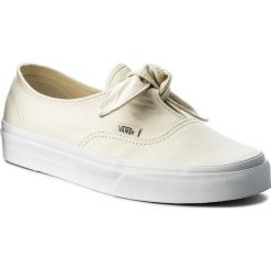 Tenisówki VANS - Authentic Knotted VN0A3MU2F8Z (Canvas) Marshmallow. Żółte półbuty damskie marki Vans, z aplikacjami, z gumy, bez zapięcia. W wyprzedaży za 199,00 zł.