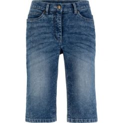 Szorty dżinsowe ze stretchem "used look" bonprix niebieski "stone”. Niebieskie jeansy damskie bonprix. Za 79,99 zł.