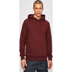 Calvin Klein - Bluza. Brązowe bluzy męskie Calvin Klein, xl, bez wzorów, z bawełny, z kapturem, bez rękawów, z kapturem. W wyprzedaży za 299,90 zł.