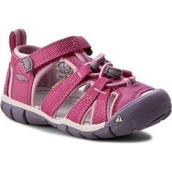 Sandały KEEN - Seacamp II Cnx 1016432 Very Berry/Lilac Chiffon. Różowe sandały dziewczęce Keen, z materiału, bez zapięcia. W wyprzedaży za 199,00 zł.
