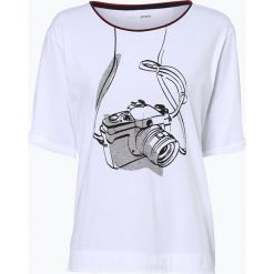 Marc Cain Sports - Koszulka damska, czarny. Czarne bluzki sportowe damskie marki Marc Cain Sports, z nadrukiem, z dżerseju. Za 579,95 zł.